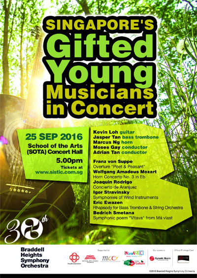 Singapore's Gifted Young Musicians in Concert